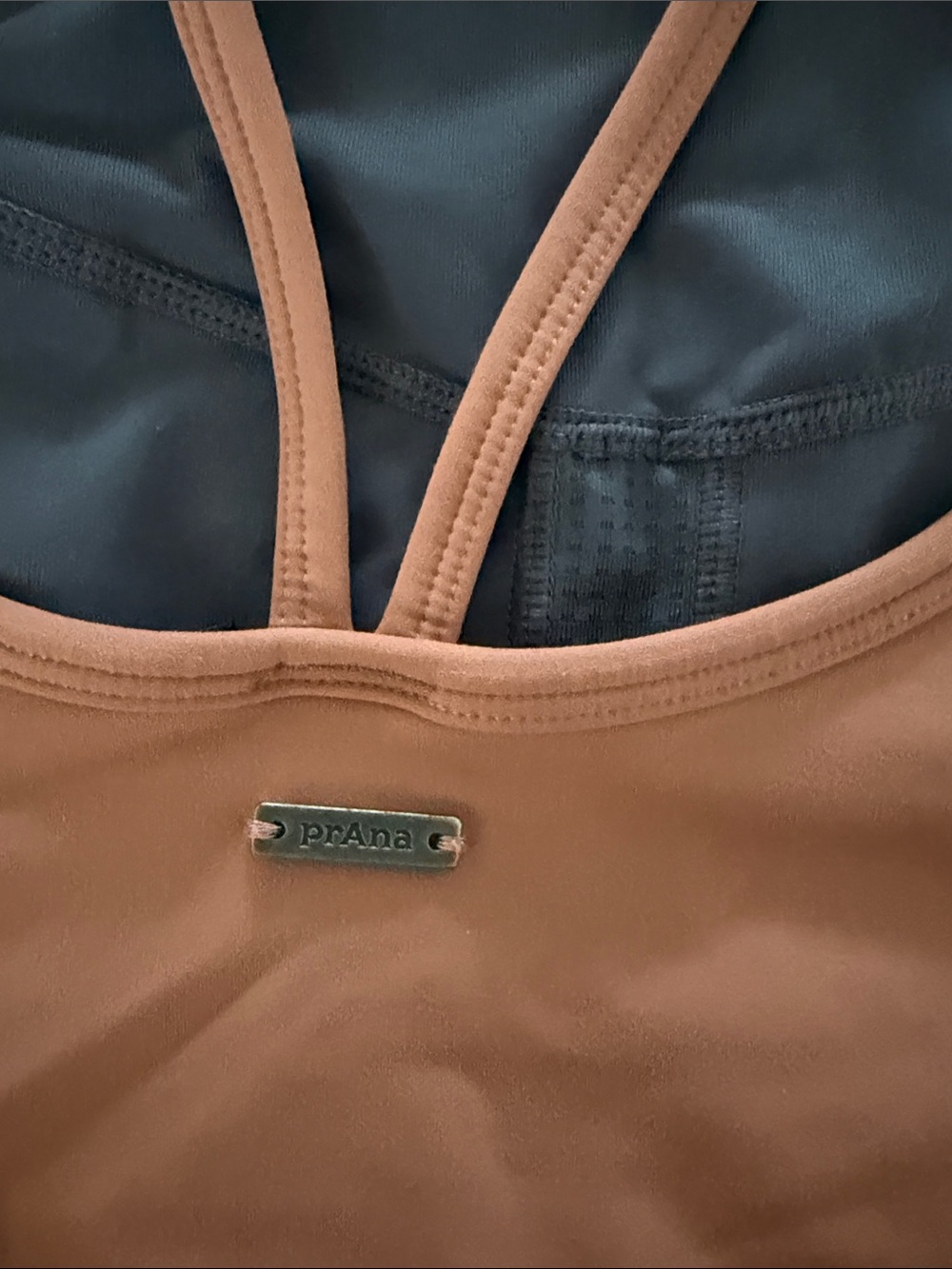 prAna - Railay High Low Dress Athletic Dress in rust color women size L like new - Picture 5 of 9